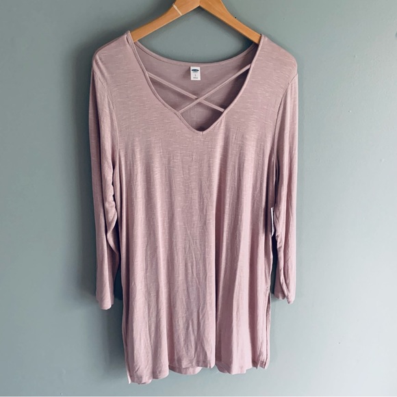 Old Navy lot size large tops shirts blouse tank pink - Picture 9 of 10
